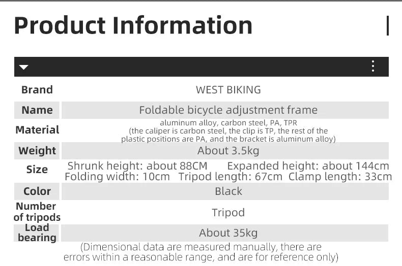 WEST BIKING Foldable Bike Repair & Display Stand – Multipurpose Wall/Floor Rack for Bicycle Storage & Maintenance