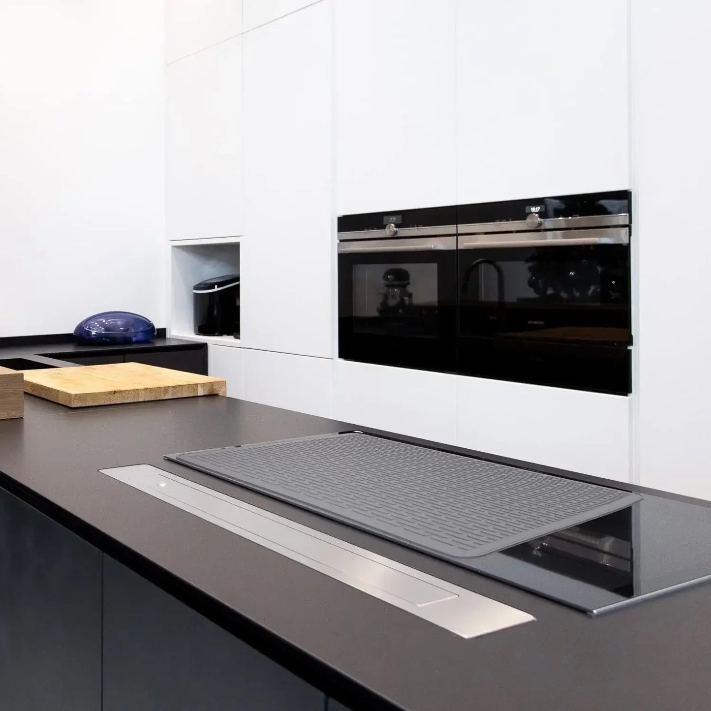 Large Silicone Stove Mat | Multifunctional Induction Stove Top Cover & Kitchen Drain Protector