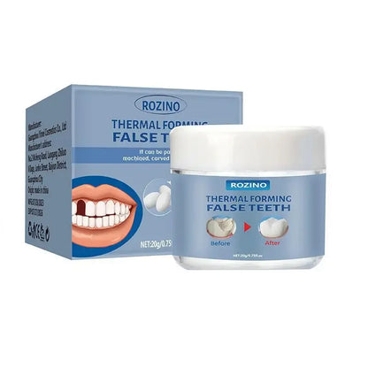 Moldable False Teeth Repair Kit – Tooth Granules & Beads for Temporary Filling, Broken Tooth Fix, Thermal Fit Q6N2