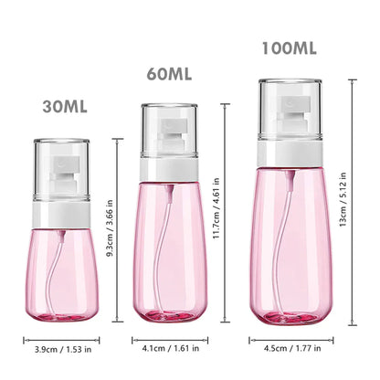30ml Mini Travel Spray Bottle – Refillable Fine Mist Nozzle for Hair, Face, Water, Alcohol & Plants