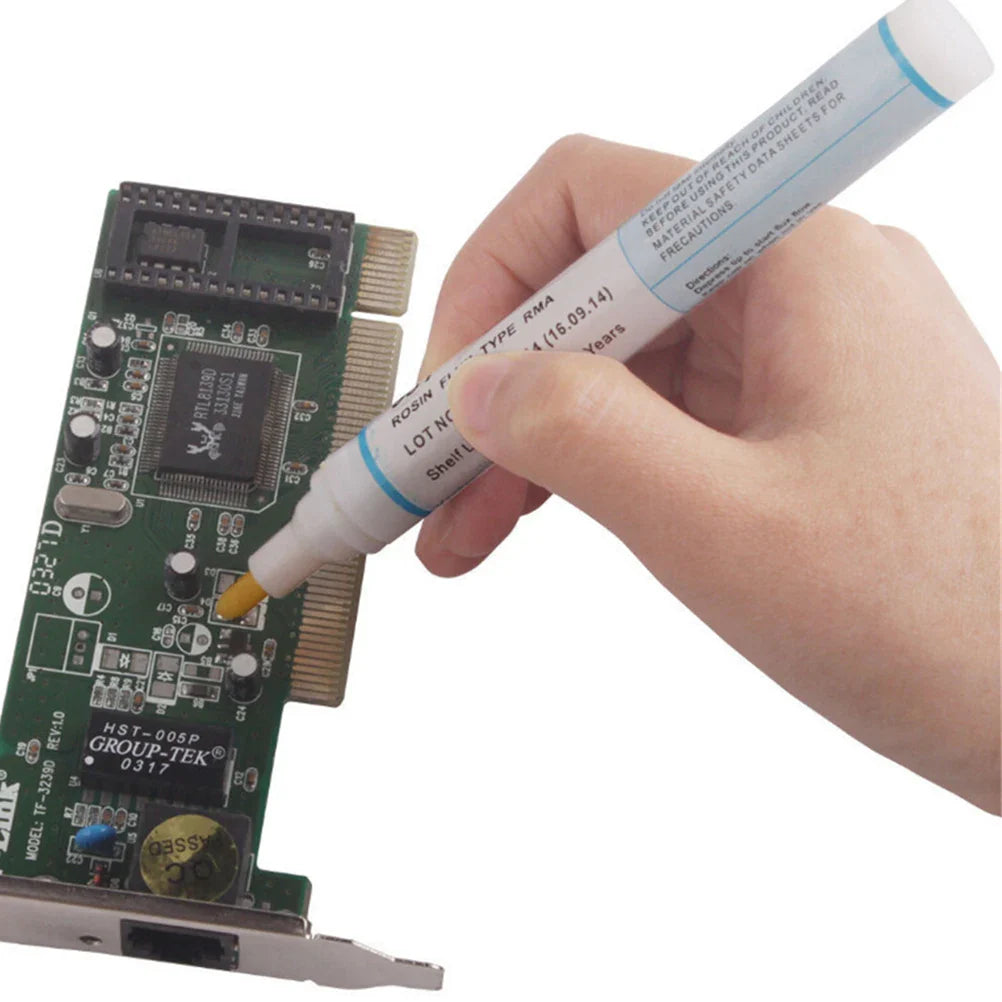 951 No-Clean Soldering Flux Pen – Low Solids Precision Tool for Solar Cell & PCB Soldering
