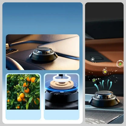 Portable Antifreeze Snow Removal Instrument with Car Diffuser - Microwave Deicing and Aromatherapy for Vehicles