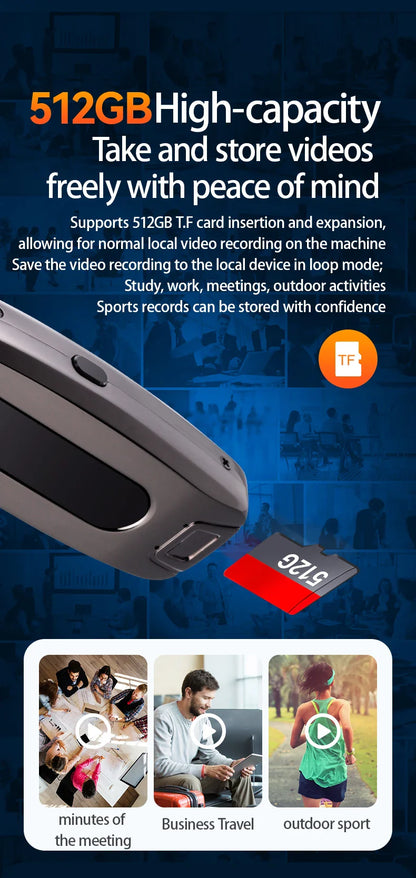 2025 New 1080P Portable Mini Camera – Compact Integrated Recording Device