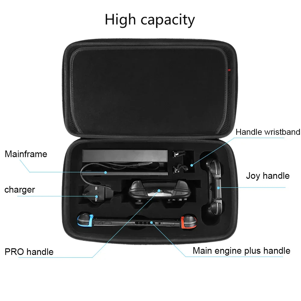Nintendo Switch OLED Carrying Case — Portable Travel Storage Bag for Switch Game Accessories