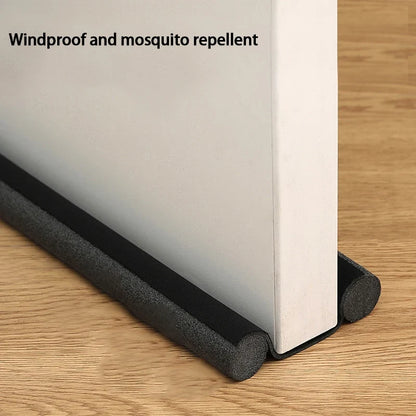 Flexible Door Bottom Seal Strip - Windproof Dustproof Weatherstrip Guard and Draft Blocker for Home Doors