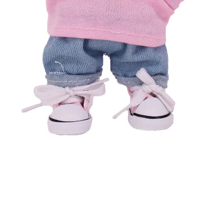 3.8cm Doll Shoes for 17cm Labubu Plush Doll – Accessories Gift for Girls