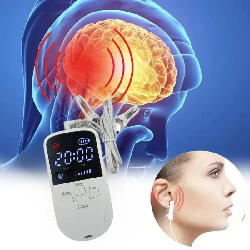 Vagus Nerve Stimulation Ear Clip — Sleep Aid Device for Insomnia, Deep Sleep, Anxiety, and Depression Relief