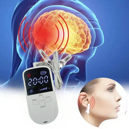 Vagus Nerve Stimulation Ear Clip — Sleep Aid Device for Insomnia, Deep Sleep, Anxiety, and Depression Relief