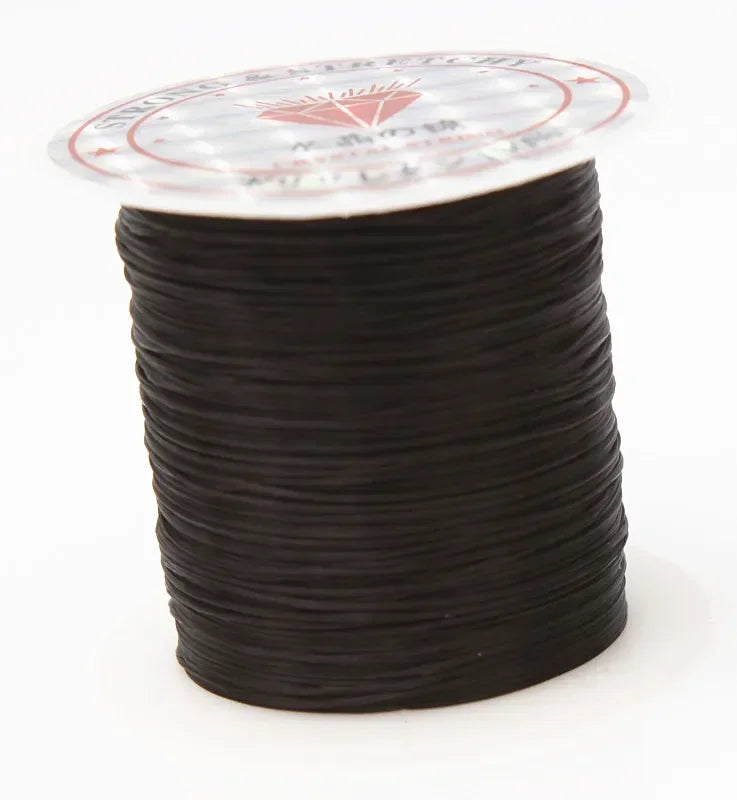 10M Strong Elastic Crystal Beading Cord – 1mm Stretch Thread for DIY Bracelets, Necklaces & Jewelry Making