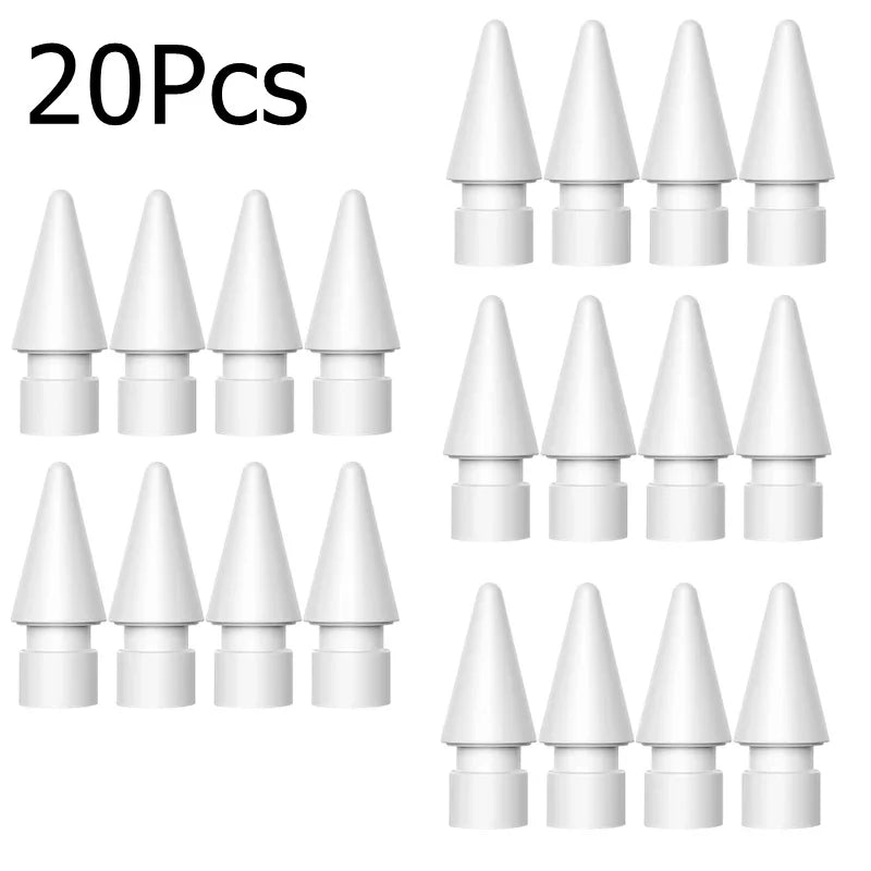 Replacement Pencil Tips for Apple Pencil 1st & 2nd Gen – Smooth Spare Nibs for iPad Pro Stylus