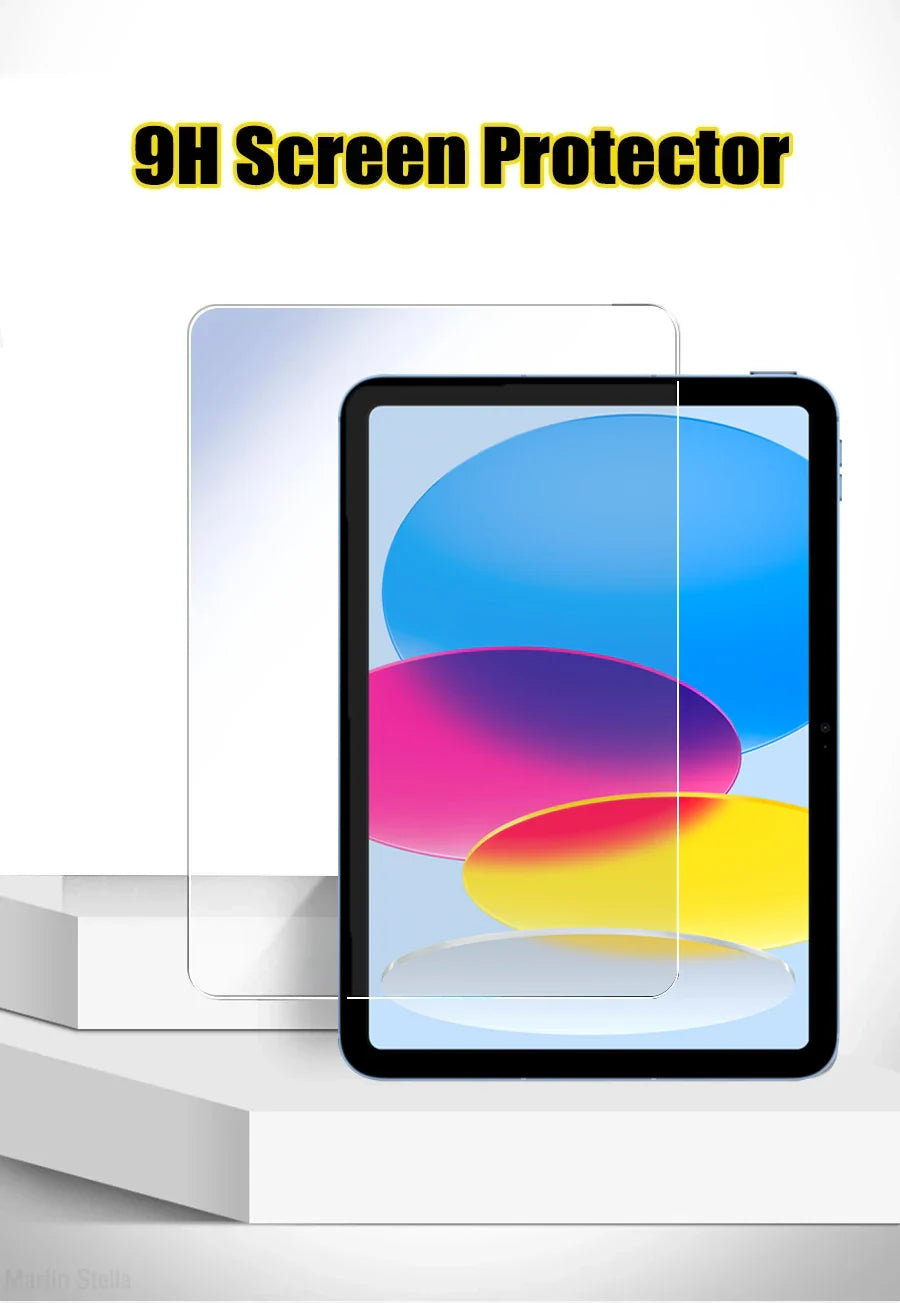 Tempered Glass Screen Protector for iPad 10.9 (10th Gen, 2022) – 9H Film for iPad 10