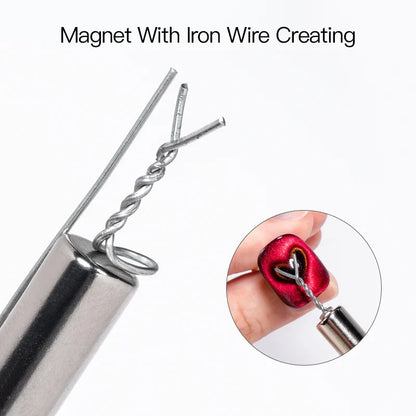 Cat Eye Nail Magnetic Stick – Heart-Shaped Magnet Tool for UV Gel Polish & Manicure Design
