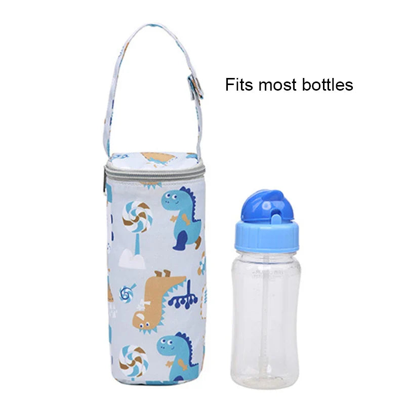 Multifunctional Waterproof Hanging Insulation Bag – Baby Food Feeding Cup & Water Bottle Thermal Cover