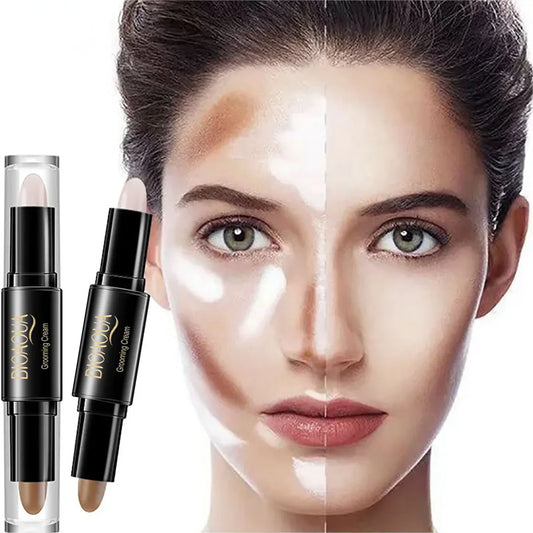 Foundation and Concealer Pen – Long-Lasting Dark Circles Corrector and Contour Stick Makeup