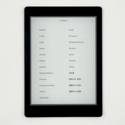 KOBO Aura One 7.8" E-Reader | 300PPI HD Carta E-Ink, IPX8 Waterproof, 8GB WIFI, Two-Color Light