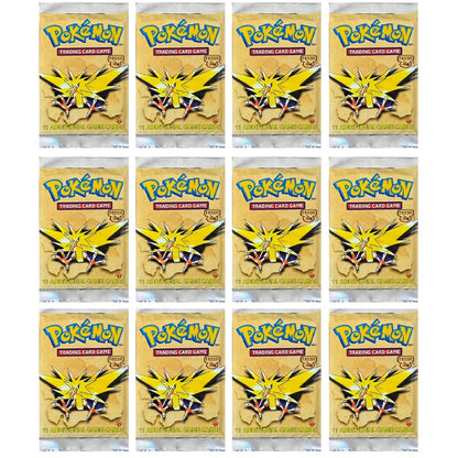 Pokémon Booster Packs Base Fossil Jungle - 11 Cards Per Pack & 36 Pack Booster Box Proxy Game Cards Collection
