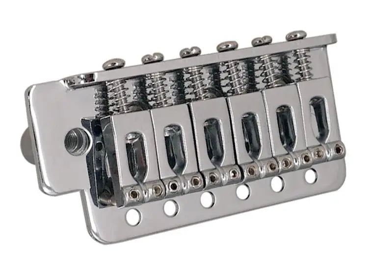 6-String Guitar Bridge Saddle Tailpiece — Tremolo Bridge for Strat SQ ST Electric Guitars, Standard Guitar Accessory