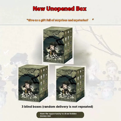 Blind Box Front Courtyard Mo Mei Series | Handmade Cute Anime Toy Desktop Decoration Gift