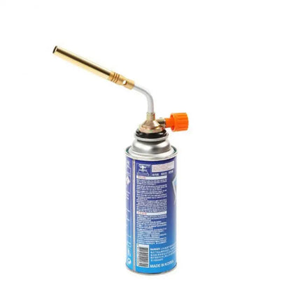 Portable Butane Welding Gas Flame Gun - Brazing Flamethrower for Soldering, Heat Gun for Outdoor Camping BBQ Equipment