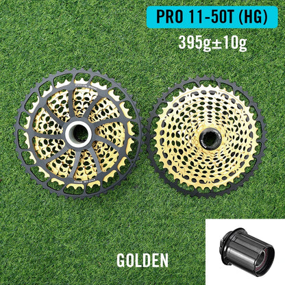 SPEDAO 12-Speed 10-50T Bicycle Cassette – 12V MTB Freewheel Sprocket for SX NX GX, XD & HG Compatible