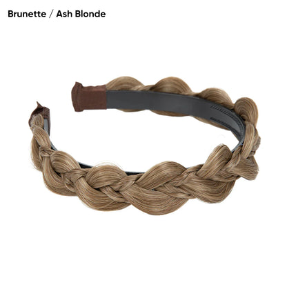 SARLA Synthetic Bohemian Braided Headband – Butterfly Plaited Hairpiece for Women