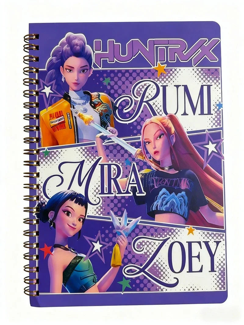 K-POP A5 Loose Leaf Notebook — Student Diary & Writing Journal — School Supplies Gift for Kids & Teens
