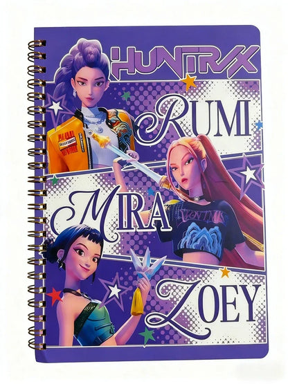 K-POP A5 Loose Leaf Notebook — Student Diary & Writing Journal — School Supplies Gift for Kids & Teens