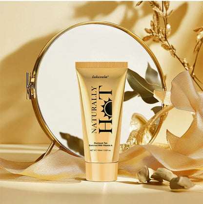 AG Hot Tanning Cream — Long-Lasting Bronzer for Smooth, Non-Sticky Skin, Suitable for All Skin Types