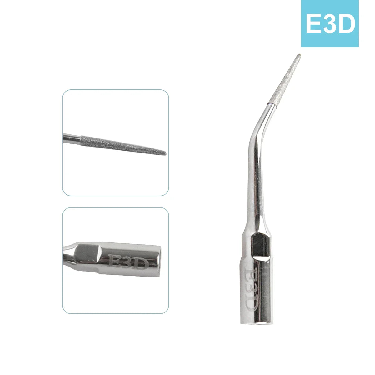 AZDENT 5pcs Dental Scaler Tips – Compatible with EMS, WOODPECKER, SATELEC, DTE, NSK Ultrasonic Scalers