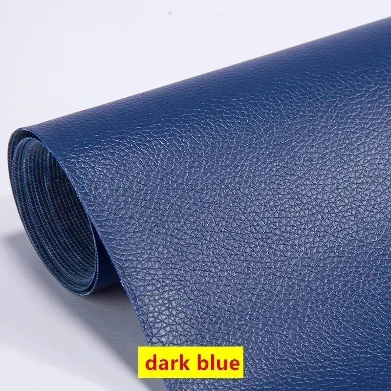 300x50cm Black Self-Adhesive Leather Upholstery Patch – Car Seat, Sofa & Chair Repair Sticker for Holes