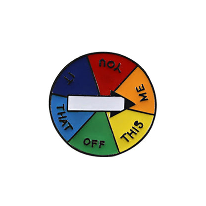 LGBT Rainbow Enamel Pins — Custom Heart & Flag Brooches for Bag, Shirt, Lapel, YES Gesture, Jewelry Gifts