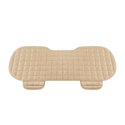 Universal Winter Car Seat Cover Set – Front & Rear Flocking Cloth Anti-Slip Warm Cushion Mat for Car, SUV, Van & Truck Interior Protection
