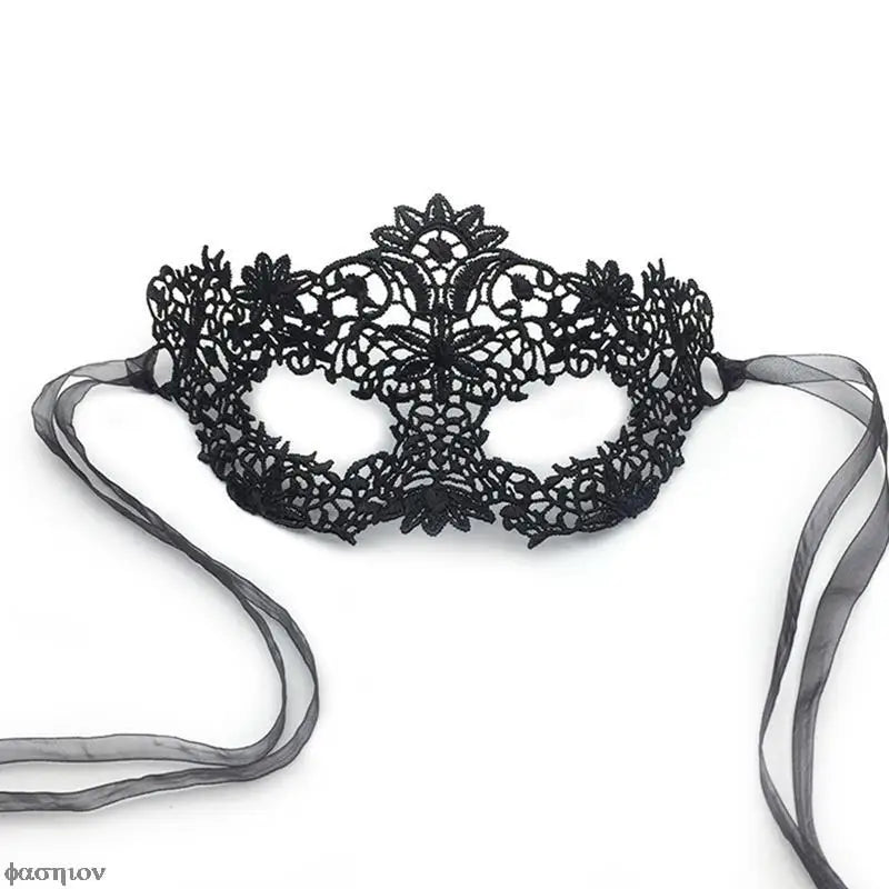 Halloween Lace Velvet Mask — Sexy Unisex Masquerade Eye Mask for Party, Prom, Costume & Cosplay Gifts