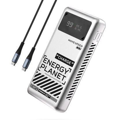 MOVESPEED M25Pro 140W Power Bank – 25000mAh Portable External Battery with Type C Fast Charge for iPhone, MacBook & Laptop