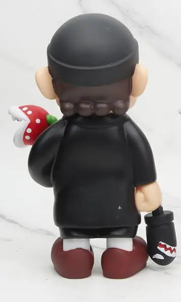 22cm Super Mario as Leon PVC Action Figure — Collectible Toy Model