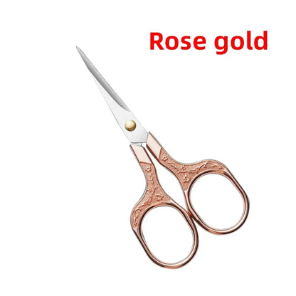 Stainless Steel Fabric Scissors – Colorful Embroidery Sewing Shears for Handicrafts & Household Use