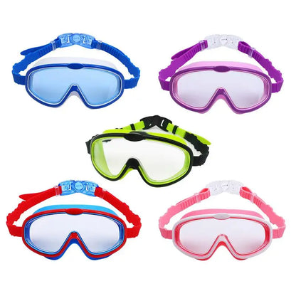 Cartoon Heart Shape Children's Swimming Goggles: New Waterproof UV Fogging Proof Swim Training Glasses - Kids Gifts
