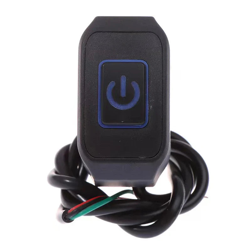 Waterproof LED Motorcycle Handlebar Switch – Headlight & Horn ON/OFF Button