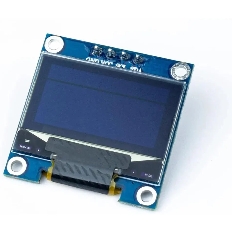 0.96-Inch OLED Display Module 128x64 I2C IIC - SSD1306 3.3V-5V Screen for Arduino ESP32 ESP8266