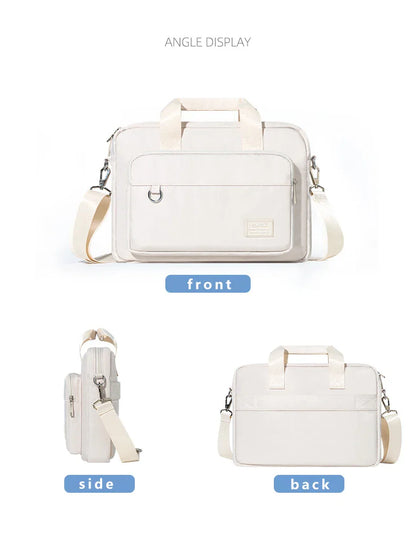 Universal Laptop Shoulder Bag for Men and Women - Fits 13, 14, 15.6 Inch Models Including MacBook Air/Pro and Surface - Compatible with Acer, ASUS, Toshiba