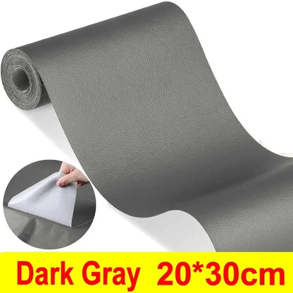 Self-Adhesive Leather Repair Tape - Cuttable Patch for Sofas, Furniture & Car Seats
