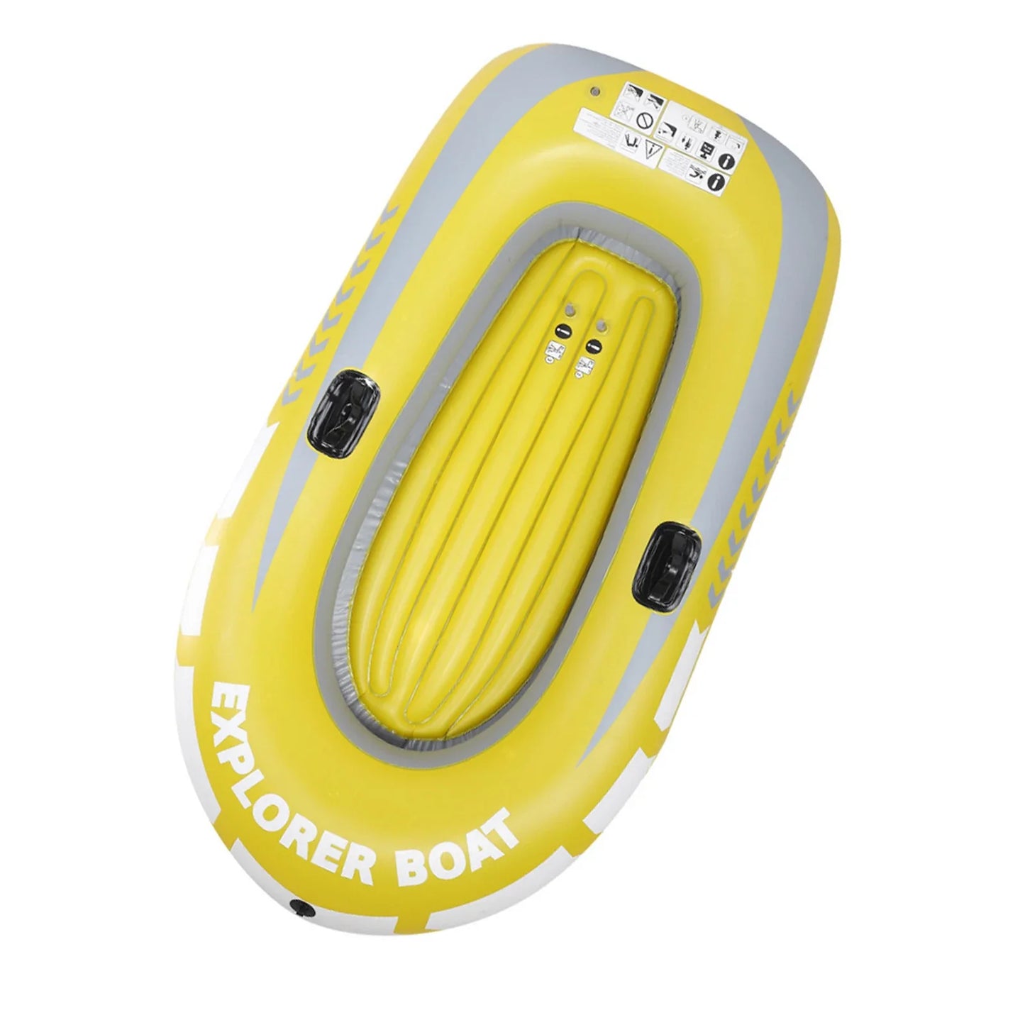 PVC Inflatable Kayak – 2-Person Canoe for Rowing, Fishing, Drifting & Diving Air Boat