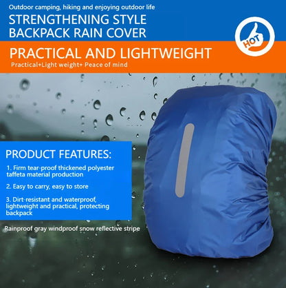 KoKossi 25-80L Backpack Rain Cover – Waterproof Outdoor Sports, Hiking, Cycling & Camping Bag Protector for Men & Women
