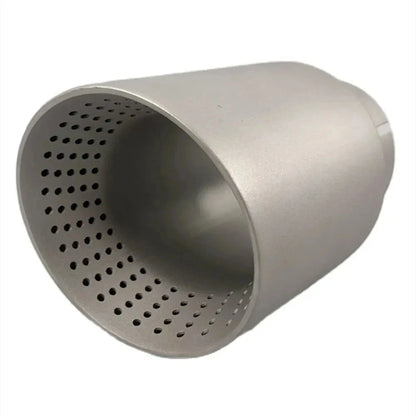 Genuine Matte 304 Stainless Steel Car Muffler Tip — Universal Exhaust Pipe Accessory