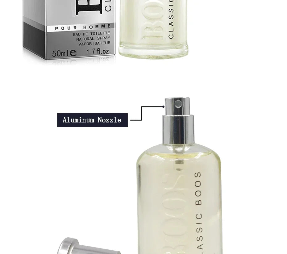 Hot Sale Men's Cologne – Fresh Temptation Perfume for Self-Confidence, Gentleman Fragrance Atomizer