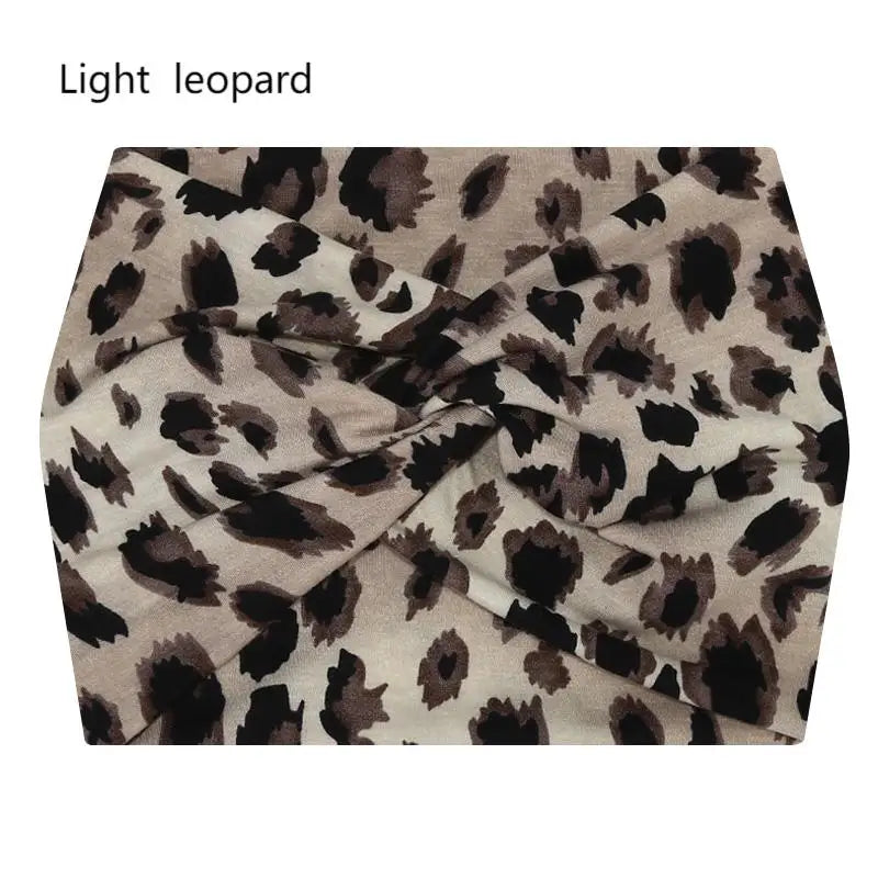 Wide Elastic Headband for Women – Yoga, Pilates, Running & Cycling Sweatband Hairband Turban Makeup Hair Hoop