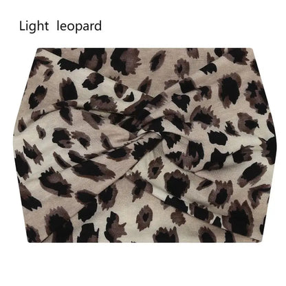 Wide Elastic Headband for Women – Yoga, Pilates, Running & Cycling Sweatband Hairband Turban Makeup Hair Hoop