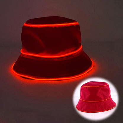 New Pearlescent Cowboy Hat - Glowing Cowgirl Cap for Dance Costumes, Neon Nightclub Decor