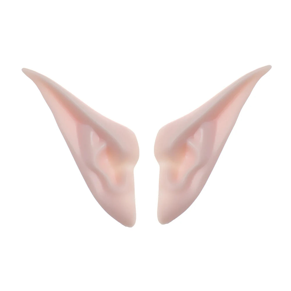 1/6 Doll Elf & Human Plastic Ears – White, Tan, Dark & Super Dark for 30cm Blyth Doll DIY Accessories