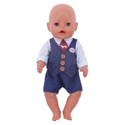 Official Doll Clothes & Accessories – Matching Style Outfits for 18-Inch American & 43cm Reborn Baby Dolls, Our Generation Girl Toys Gift